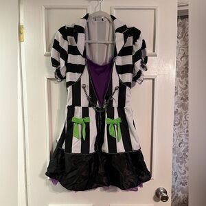 NWT! BeetleJuice Dress Costume Size XL 14-16